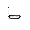 pendant luminaire LAUTARO 900/80 UP/DOWN OPAL P3 IP20, black dimmable