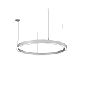 pendant luminaire LAUTARO 1200/60 DOWN PRISMA P4 IP20, white dimmable