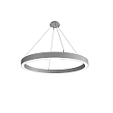pendant luminaire LAUTARO 1200/80 DOWN OPAL M4 IP20, light grey dimmable