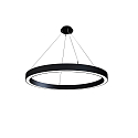 pendant luminaire LAUTARO 1200/80 DOWN PRISMA M4 IP20, black dimmable