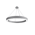 pendant luminaire LAUTARO 1200/100 DOWN OPAL M4 IP20, light grey dimmable