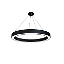 pendant luminaire LAUTARO 1200/100 UP/DOWN OPAL M4 IP20, black dimmable