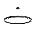 pendant luminaire LAUTARO 1500/60 UP/DOWN OPAL M5 IP20, black dimmable