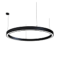 pendant luminaire LAUTARO 1500/80 UP/DOWN PRISMA P5 IP20, black dimmable