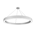 pendant luminaire LAUTARO 1500/100 DOWN PRISMA M5 IP20, white dimmable