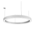 pendant luminaire LAUTARO 1500/100 UP/DOWN OPAL P5 IP20, white dimmable