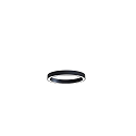 ceiling luminaire LAUTARO 600/60 PRISMA IP20, black dimmable