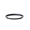 ceiling luminaire LAUTARO 1200/80 OPAL IP20, black dimmable