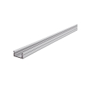 AU-01-08, flat U-profile for 8 - 9,3 mm LED stripes, 200cm, anodized aluminum