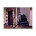  AU-02-08, high U-profile for 8 - 9,3 mm LED stripes, 200cm, matt white