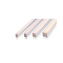  AU-02-12, high U-profile for 12 - 13,3 mm LED stripes, 200cm, matt white