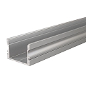 AU-02-15, high U-profile for 15 - 16,3 mm LED stripes, 100cm, anodized aluminum