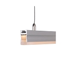  Rabbet-profile U-high AU-03-12 for 12 - 13,3 LED stripes, matt silver anodized, 200cm