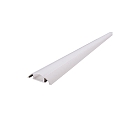  LED profile AM-01-10 flat surface profile for 10-11,3mm LED stripes, 200cm, matt white - without cover