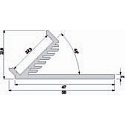 Deko-Light Angle profile 45� AV-01-20 for 22 mm LED Stripes, anodised, 2000 mm
