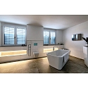  Reprofil IP-profile, U-flat AU-04-12 for 12 - 13,3 mm LED stripes, aluminum, anodized, 200cm, silver
