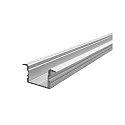 ET-02-15, high T-profile for 15 - 16,3 mm LED stripes, 200cm, anodized aluminum