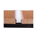  IP-profile T-high ET-05-15 for 15 - 16,3 LED stripes, matt silver anodized, 200cm