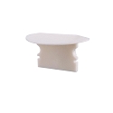 Endcaps P-ET-02-12, 27 mm, 2 items, white