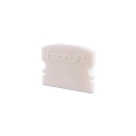 Endcaps f-AU-02-15, 21 mm, 2 items, white