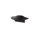 Endcaps f-ET-01-08, 23 mm, 2 items, black
