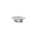 Accessories for LED profile f-ET-01-05 - endcaps, 2 items, white