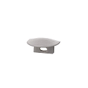 Accessories for LED profile f-ET-01-05 - endcaps, 2 items, grey