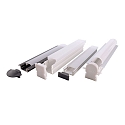 Deko-Light Accessories for LED profile H-ET-01-05 - endcaps, 2 items, white