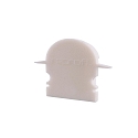 Endcaps R-ET-02-15, 30 mm, 2 items, white