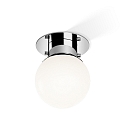 Ceiling luminaire GLOBE 20, E27, IP44, chrome