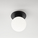 Decor Walther Ceiling luminaire GLOBE 20, E27, IP44, black matt