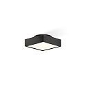 ceiling luminaire CUT 18 N IP44, black matt dimmable