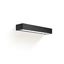 LED Wall luminaire BOX 40 N LED, 20,6W, 3000K, 3100lm, IP44, black matt