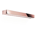 LED Wall luminaire BOX 60 N LED, 32,8W, 3000K, 4960lm, IP44, rosegold / copper