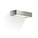 LED Wall luminaire BOX 25 N LED, 18,4W, 2700K, 2440lm, IP44, nickel satin