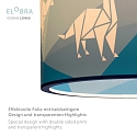 Elobra Pendant luminaire DINOS 25/40, E27, green