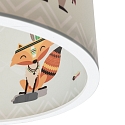 Elobra hanging luminaire LITTLE INDIANS E27, mint green