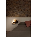 Faro wall luminaire NIT E27 IP20, black matt