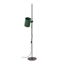 Faro floor lamp GUADALUPE E27 IP20, green, black matt 