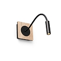 Faro wall luminaire MOOD LED IP20, oak 