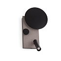 Faro wall luminaire KLEE LED IP20, grey 