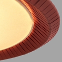 Faro pendant luminaire SAIGON IN 3 flames E27 IP20, black matt, terracotta 