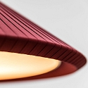 Faro pendant luminaire SAIGON IN 4 flames E27 IP20, black matt, chestnut brown 