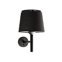 wall luminaire SAVOY E27 IP20, black matt 