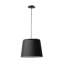 pendant luminaire SAVOY E27 IP20, black 