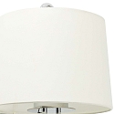 Faro wall luminaire MONTREAL E27 IP20, chrome, white 
