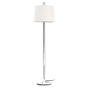 floor lamp MONTREAL E27 IP20, chrome, white 