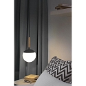 Faro pendant luminaire MINE E27 IP20, dark grey 
