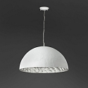 Faro pendant luminaire MAGMA E27 IP20, grey, white matt 