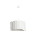 pendant luminaire LINDA E27 IP20, beige, white matt 